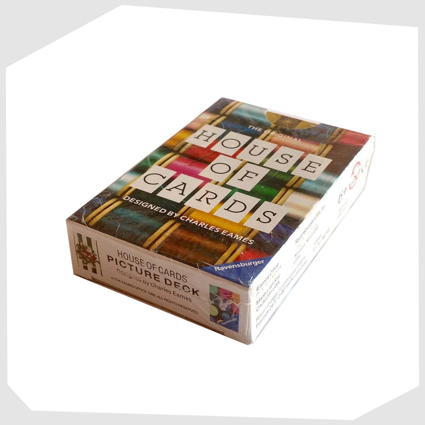 Eames House Of Cards (Small Size Picture Deck), Packaging Box