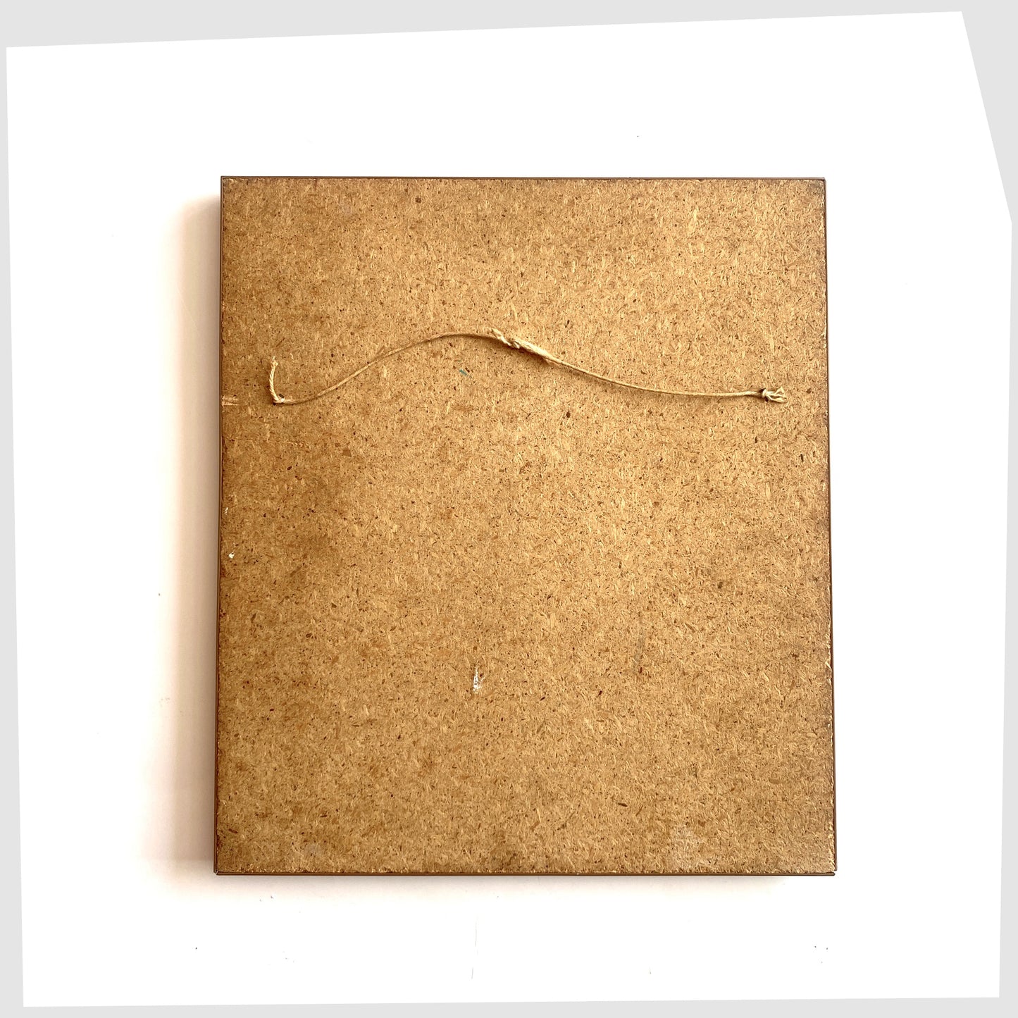 Rear of the Vintage Snoopy String Artwork, shown on a white background