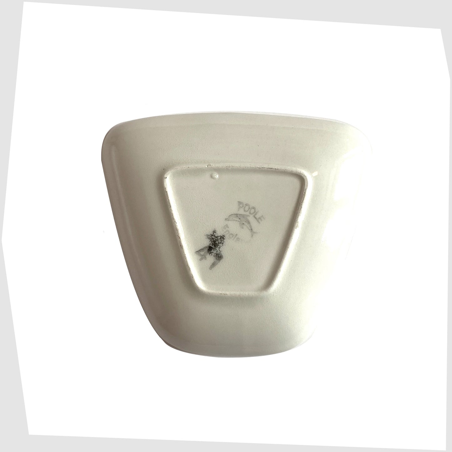 rear of the Poole Pottery Delphis Pin Dish by Anita Lawrence