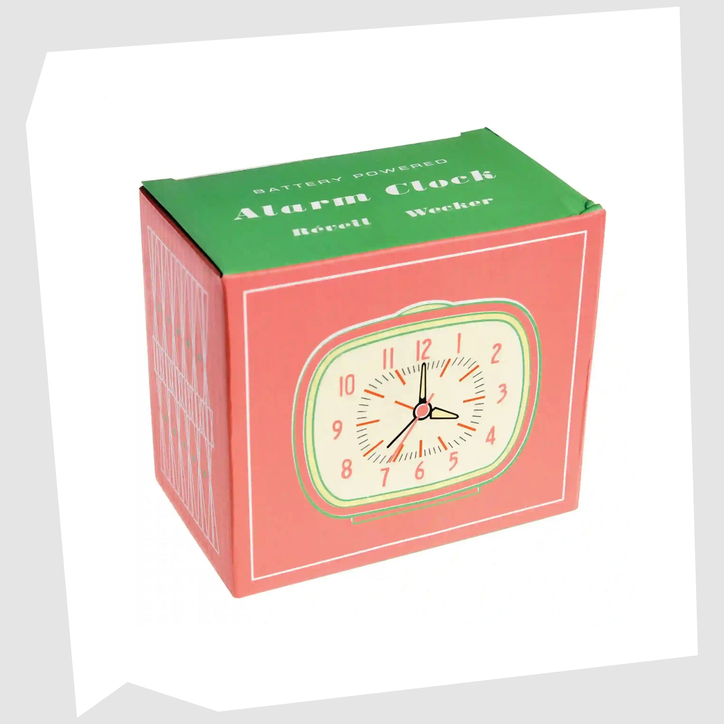 box for the Pink Retro Alarm Clock, by Rex London