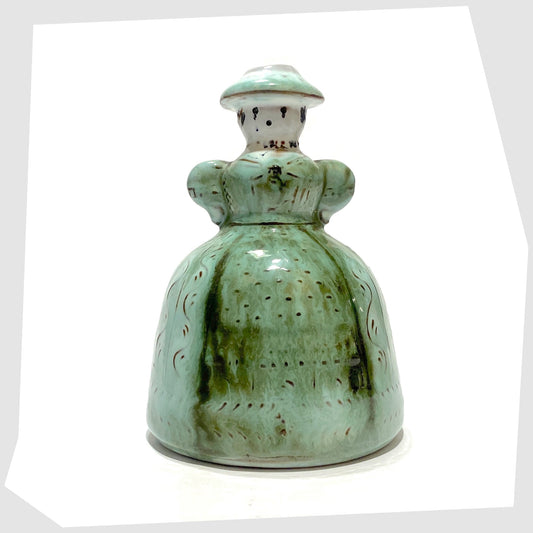 figurative ceramic candleholder by Gudrun Baudisch-Wittke at Hallstatt Keramik, Austria