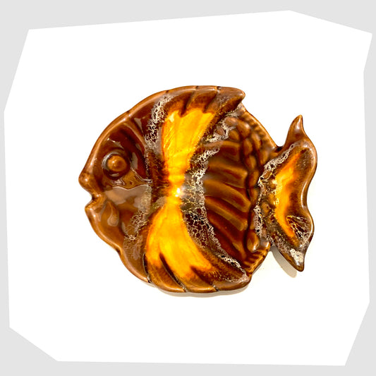 vallauris-pottery-fish-shaped-dish-in-brown-and-amber-glaze