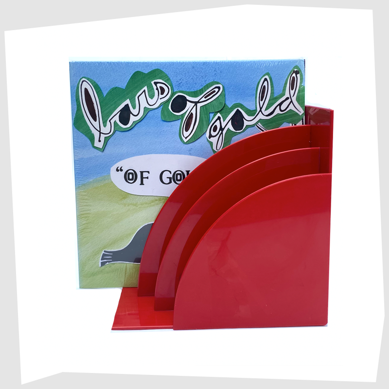 terrance-conran-designed-crayonne-record-rack-in-brighton-candy-red