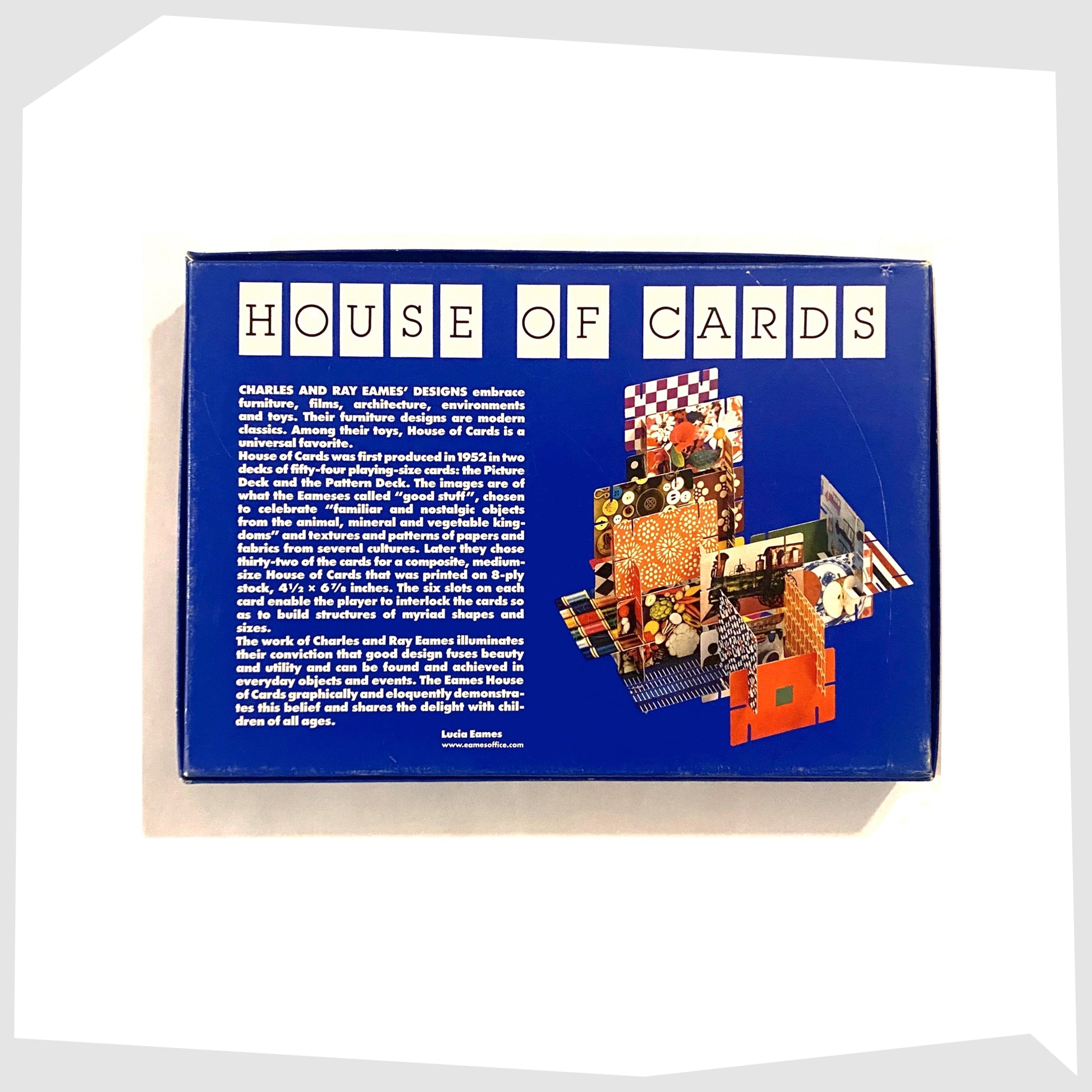 Charles And Ray Eames House Of Cards The Little Toy: Card Game Art