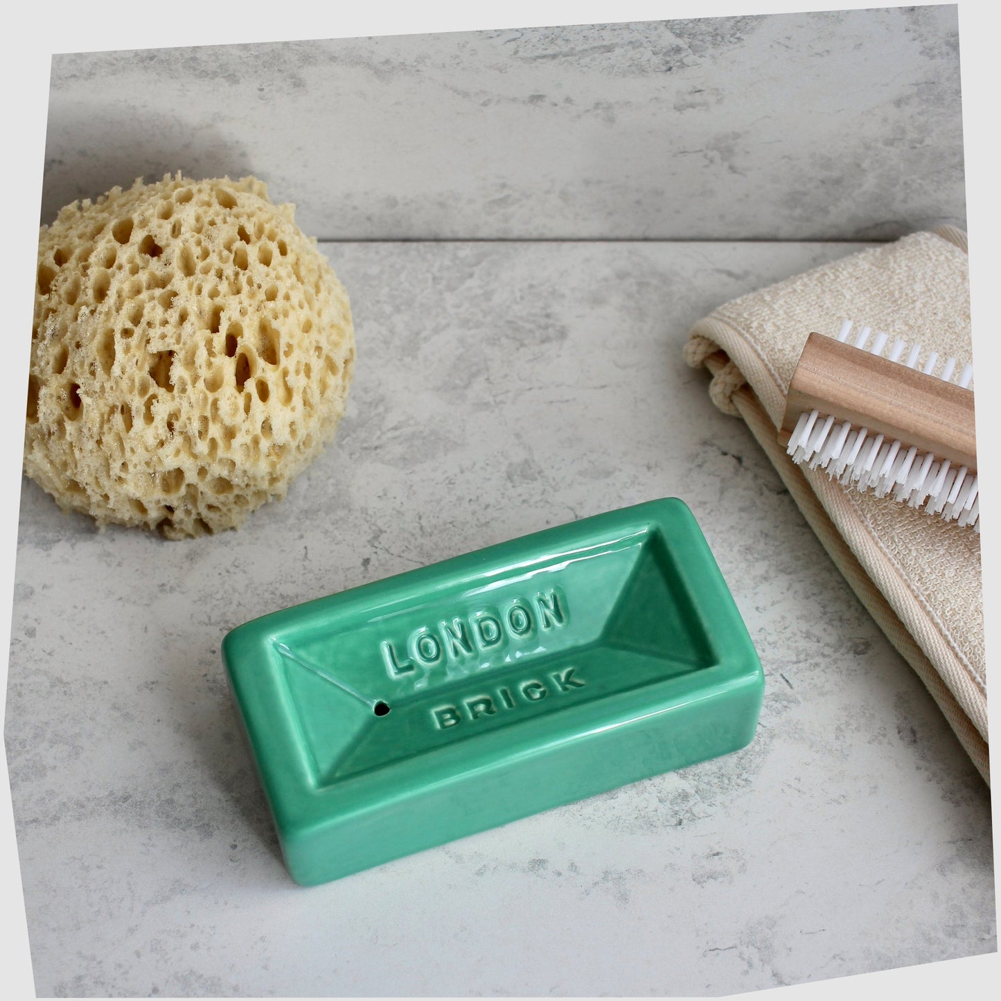 london-brick-shaped-ceramic-soap-dish-by-stolen-form-in-green