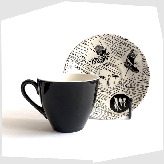 ridgway potteries homemaker cup and saucer set