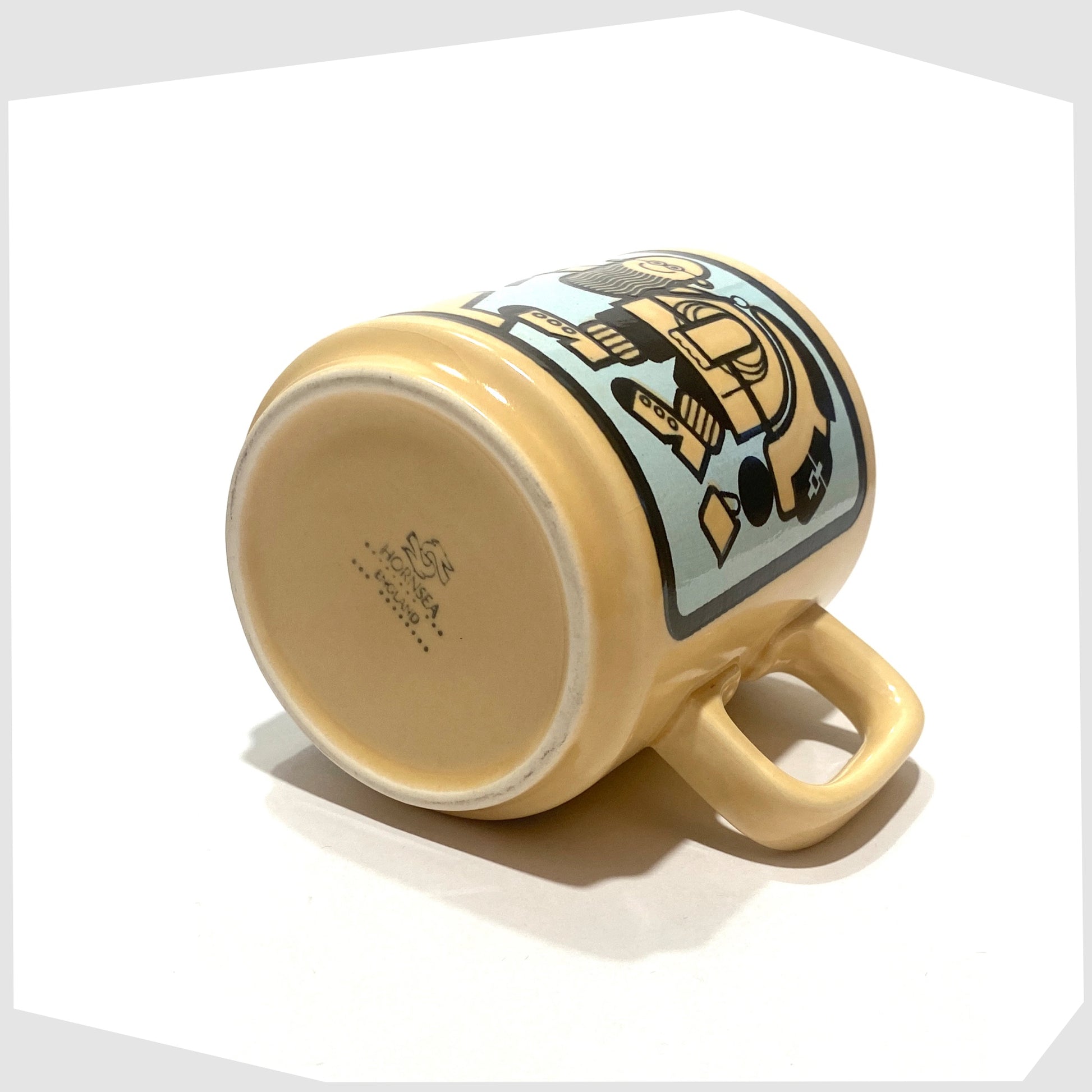 base stamp of the hornsea pottery 'the worlds best grandpa' mug 