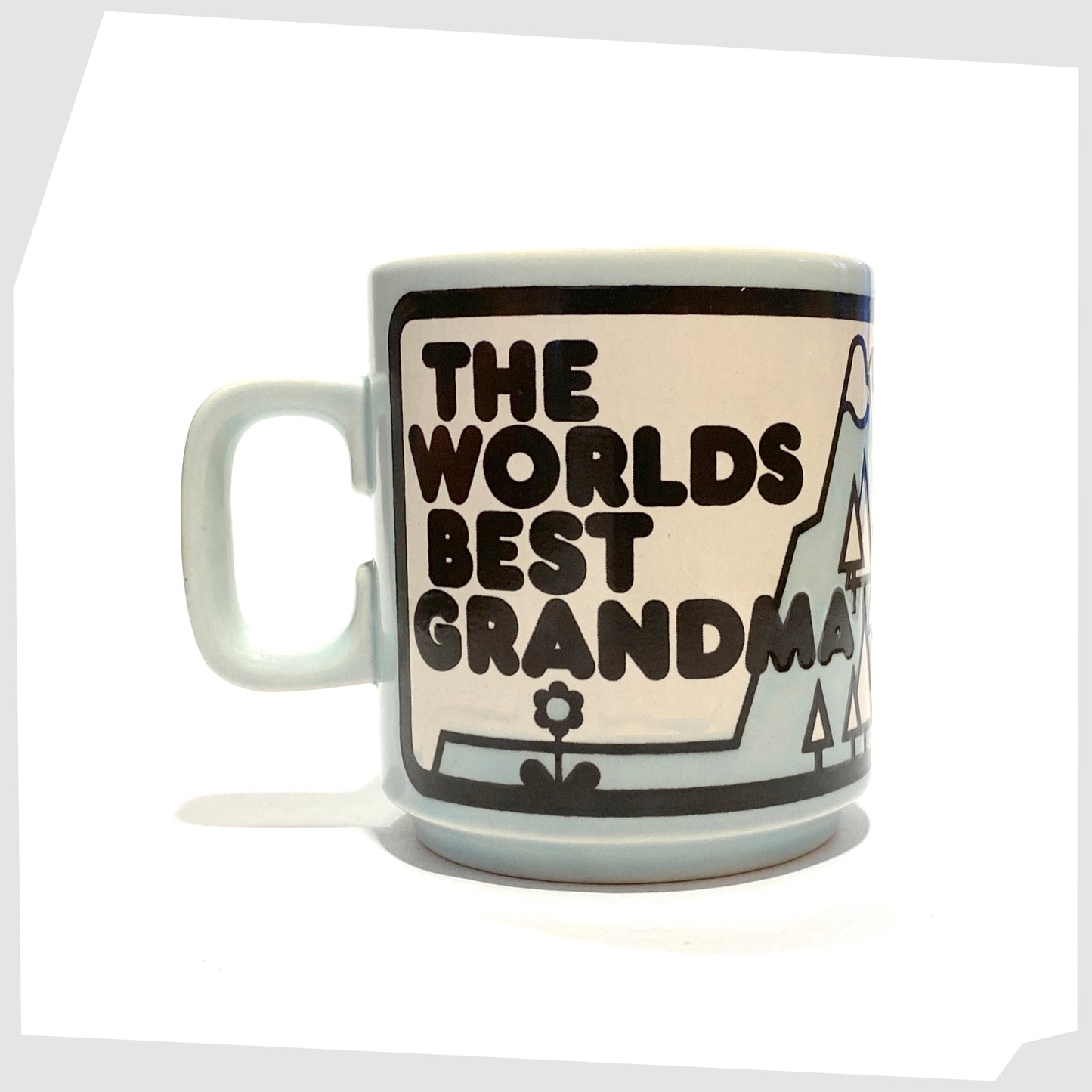 Vintage Hornsea Pottery The Worlds Best Grandma Mug