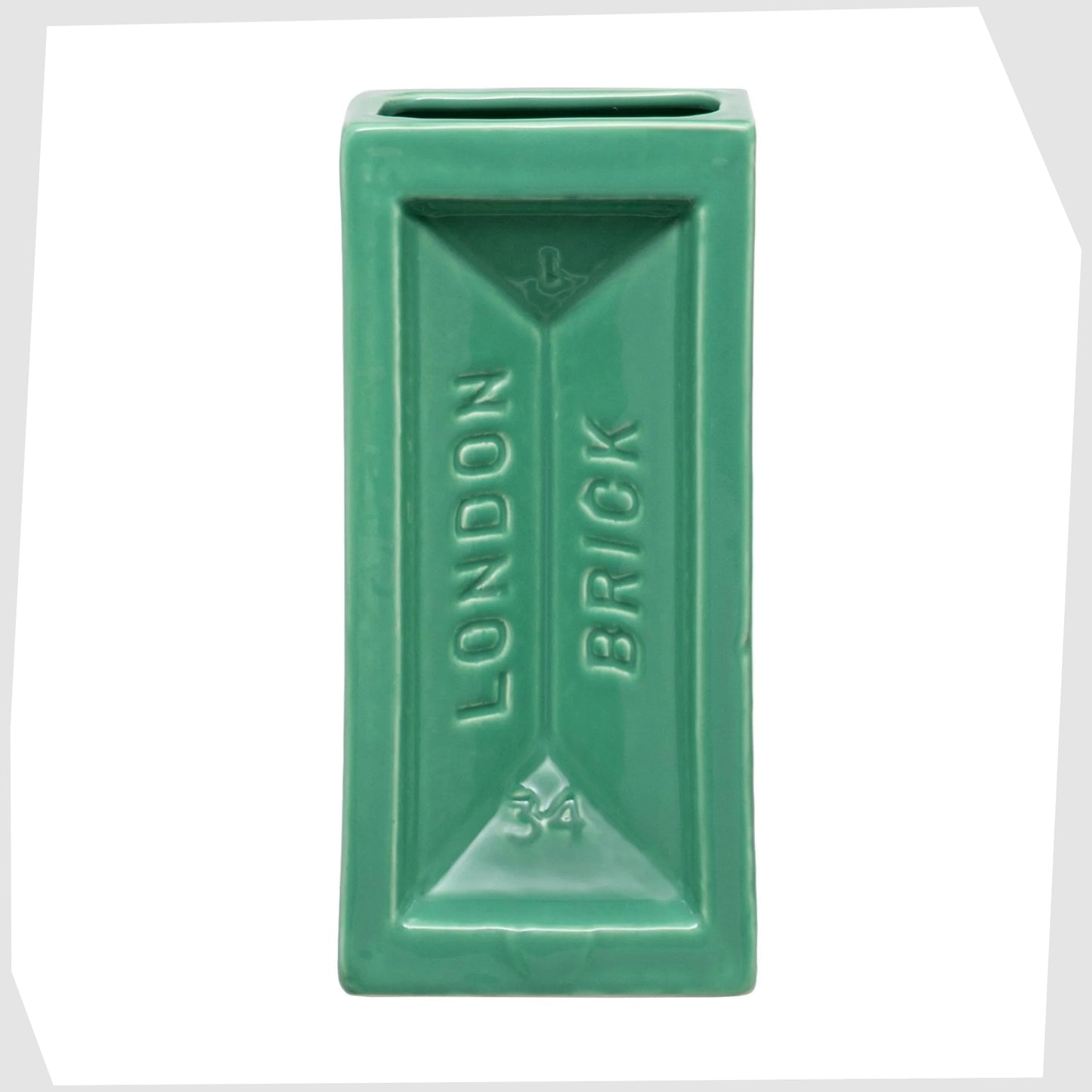 Green London Brick Vase by Stolen Form