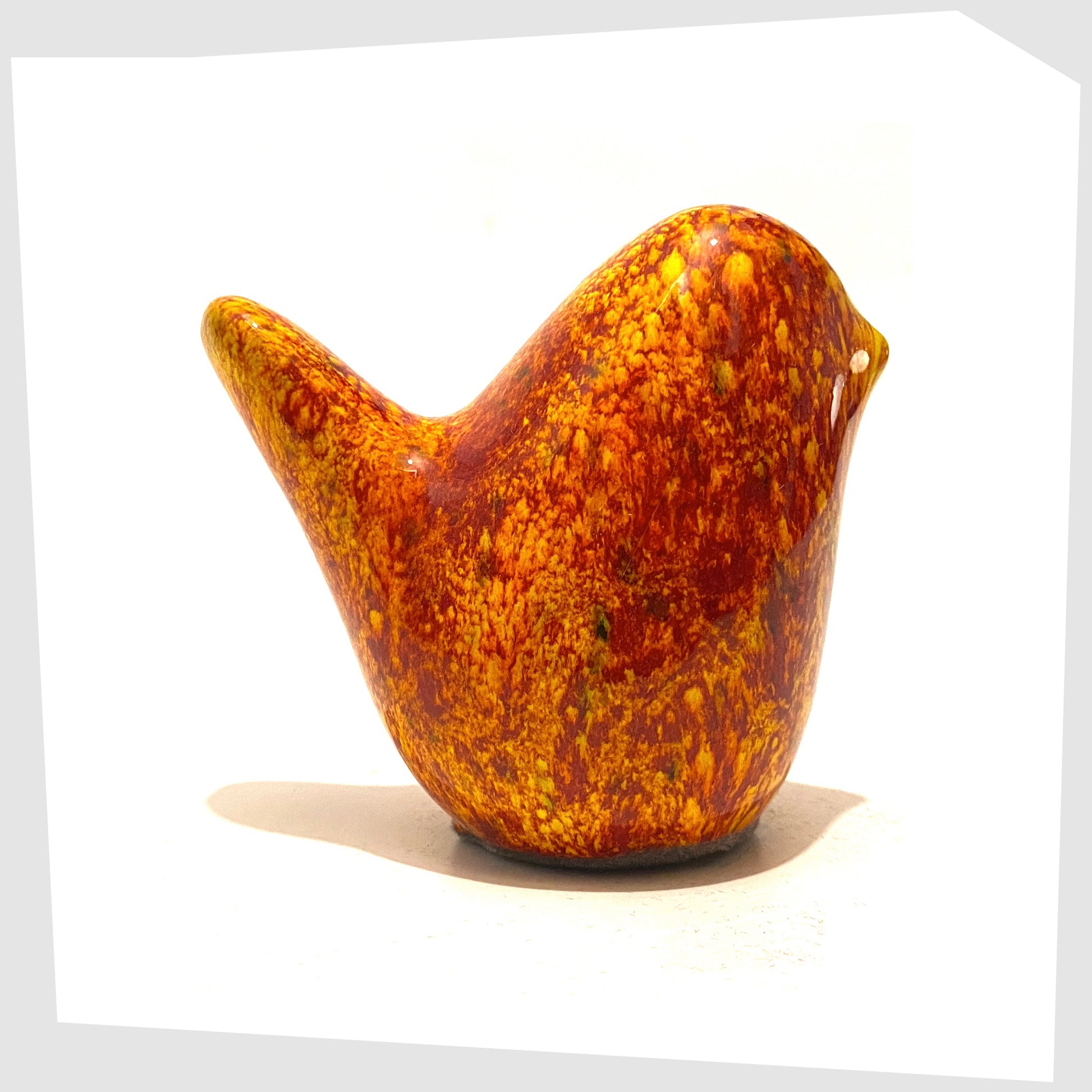 otto-keramik-bird-in-fire-glaze-of-red-orange-and-yellow-speckles