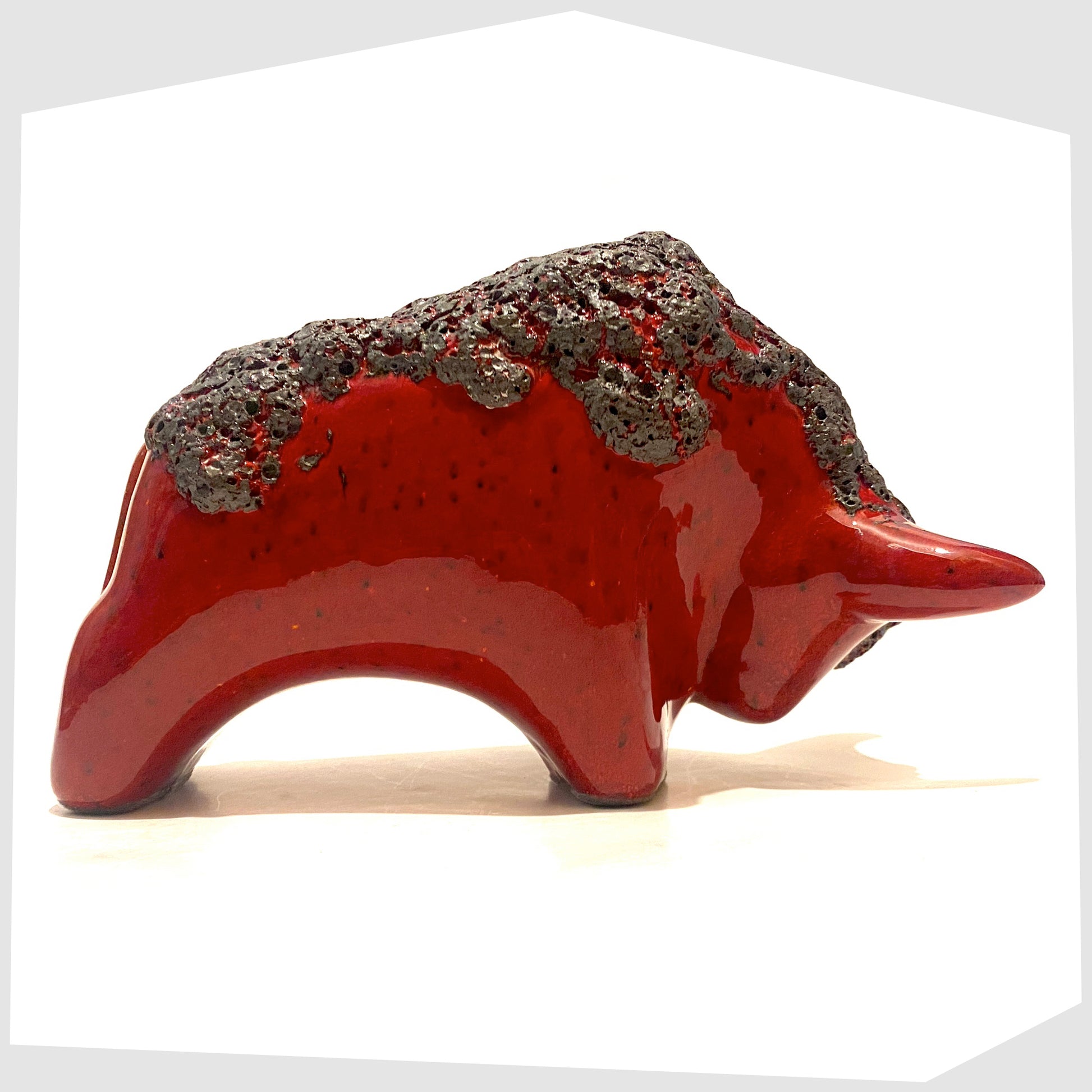 otto-keramik-red-glazed-bull-ornament-with-fat-lava-on-back