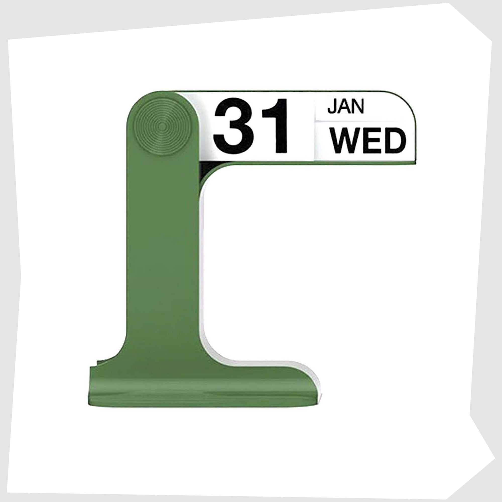 Green Perpetual Flip Calendar Repro Apollo Retro ApolloRetro green-perpetual-flip-calendar-repro-apollo-retro-apolloretro