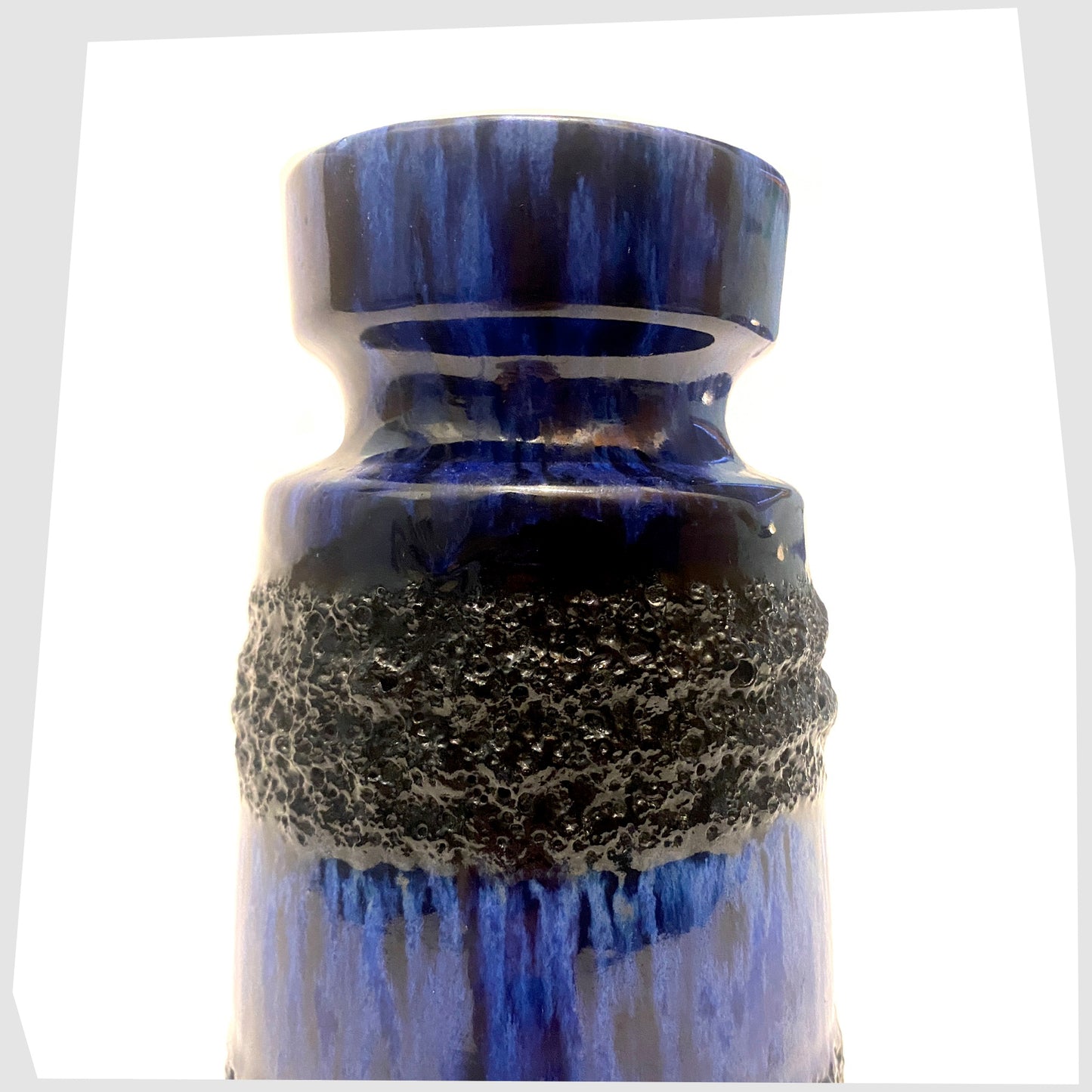 scheurich-keramik-242-vase-in-gloss-blue-glaze-with-bands-of-fat-lava