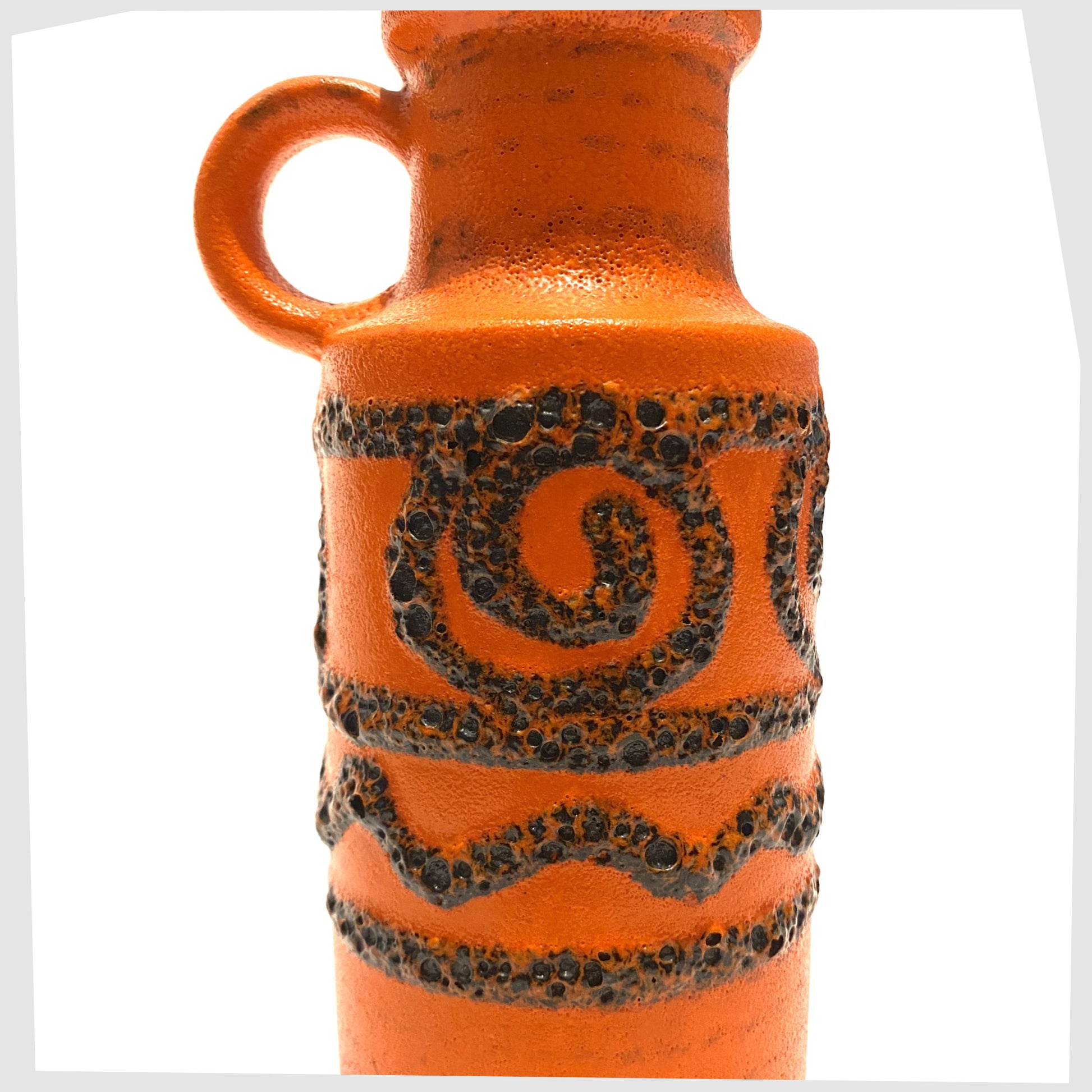 fat-lava-glazing-on-orange-scheurich-keramik-vase-model-407-20