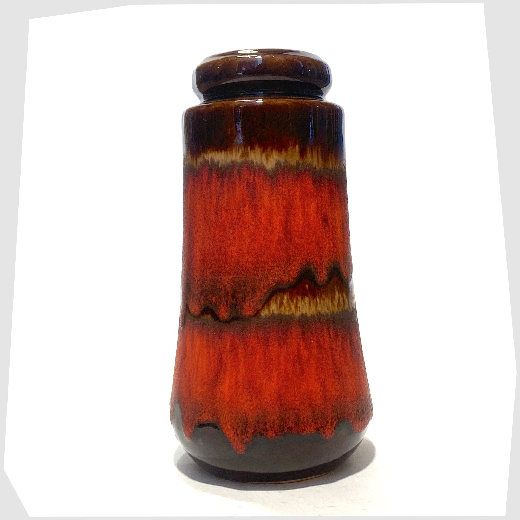 ヴィンテージ 花瓶 Scheurich 209-18 Fat Lava Fat lava Scheurich 209-18 Vintage West Germany Scheurich 209-18