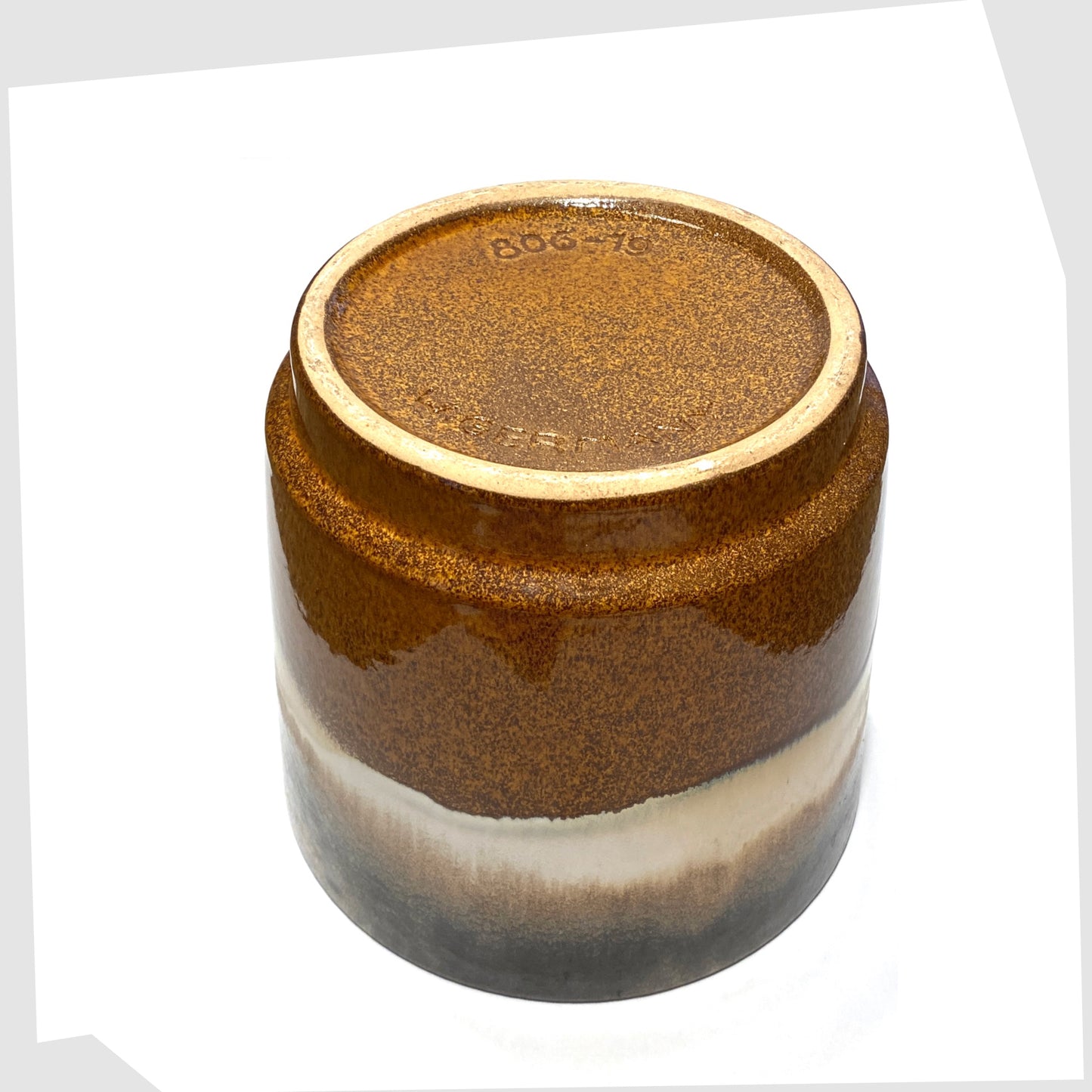 impressed base marking on the West German Pottery Planter by Scheurich Keramik, model 806-19 