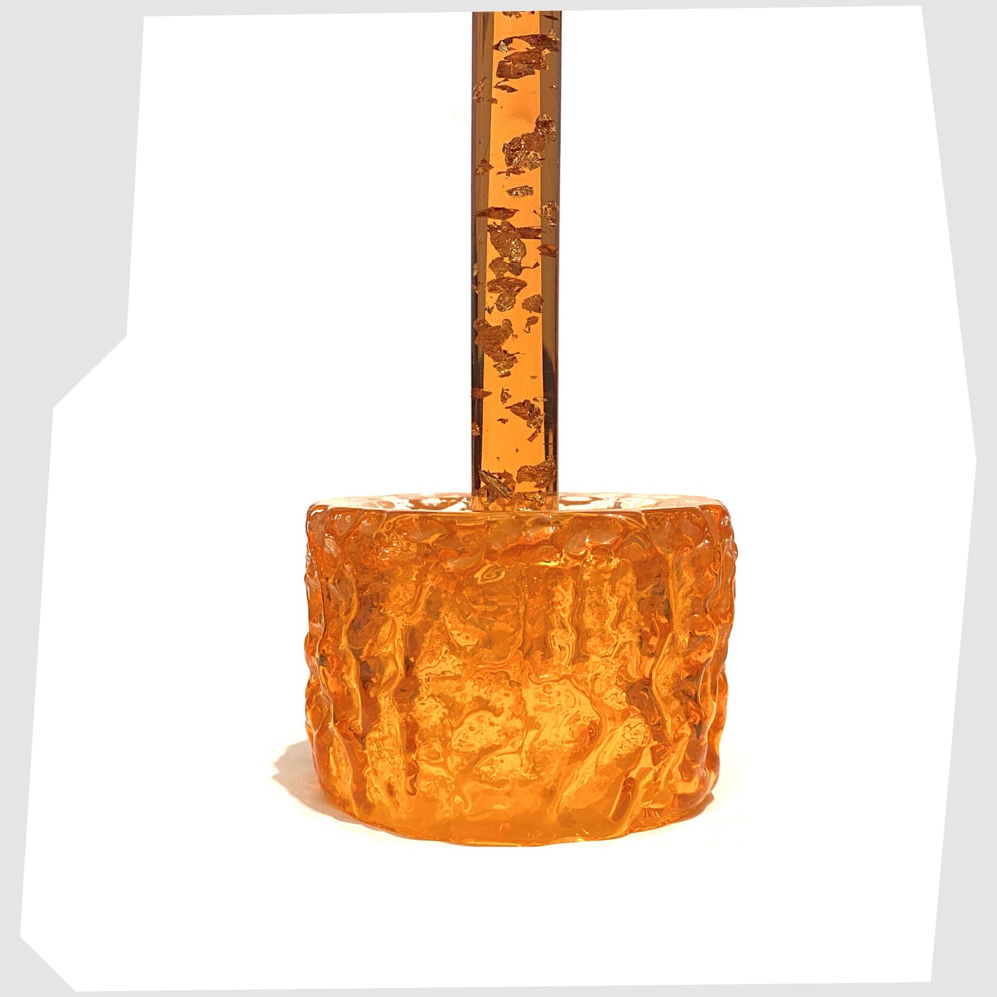whitefriars-glass-candlestick-holder-in-orange-glass