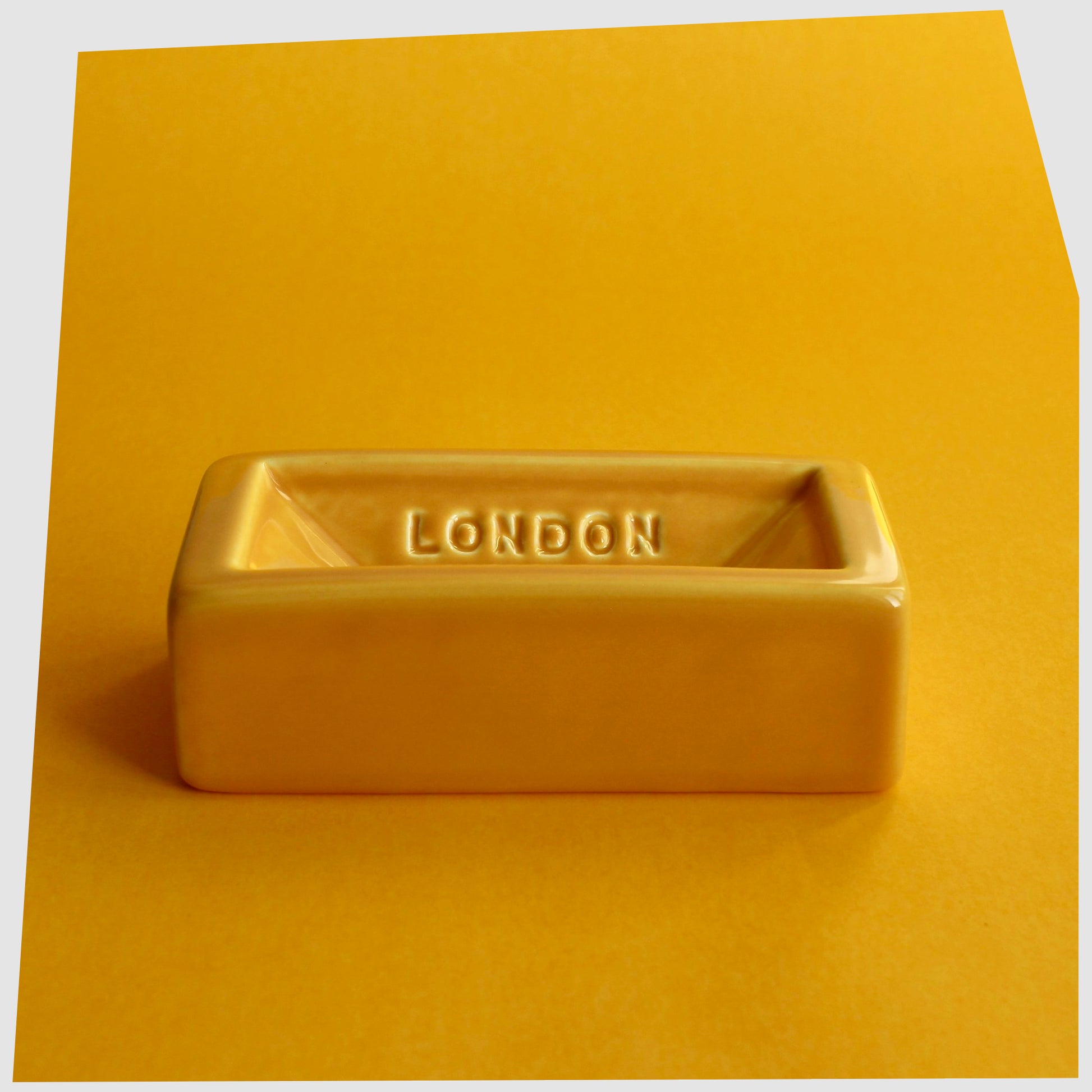 stolen-form-london-brick-soap-dish-in-bold-mustard-yellow-glaze